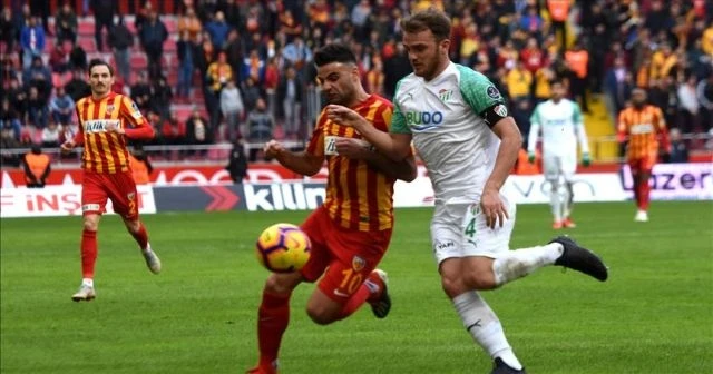 Kayseri'de puanlar paylaşıldı