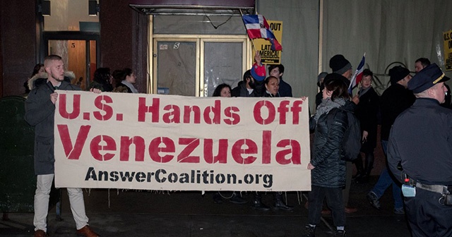 Maduro’yu destekleyenler ABD&#039;de sokağa indi