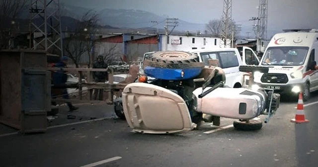 Manisa&#039;da feci kaza! çok sayıda yaralı var