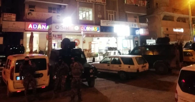 Mardin’de HDP İl Binası’na yasaklı yayın operasyonu