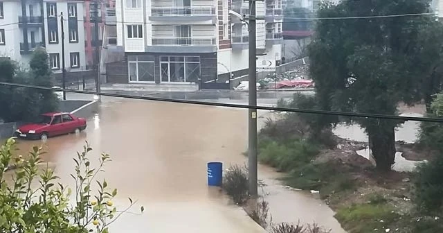 Milas’ta su baskını