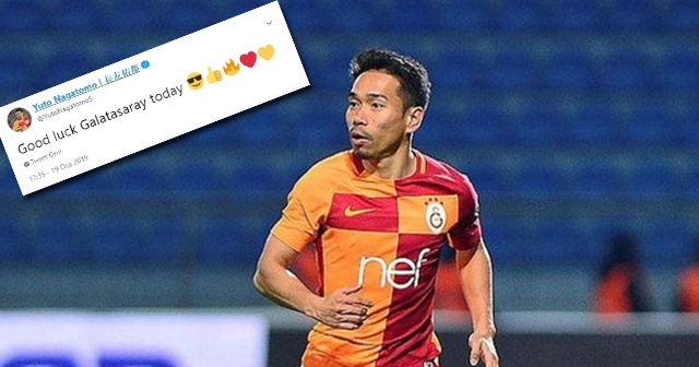 Milli takımında olan Nagatomo&#039;dan Galatasaray&#039;a destek