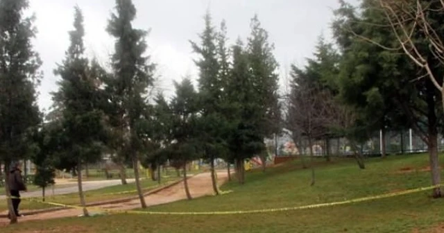 Park'ta korkunç olay! Toprağa gömülü halde buldular