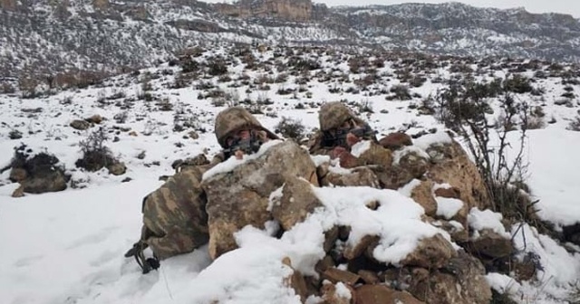 Siirt&#039;te eksi 15 derecede terör operasyonu