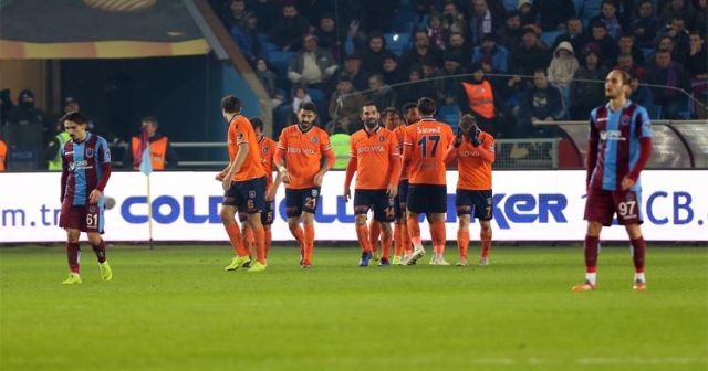 Trabzonspor 2 Başakşehir 4 maç sonucu