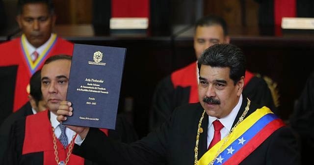 Venezuela&#039;da Maduro devlet başkanlığı için yemin etti