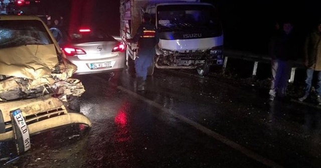 Zonguldak&#039;ta trafik kazası! 5 yaralı