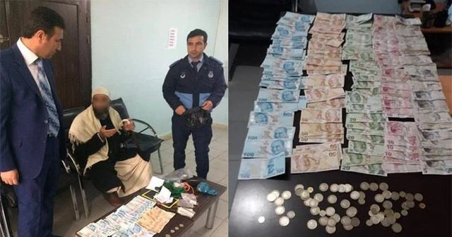 2 dilencinin 1 günlük kazancı dudak uçuklattı