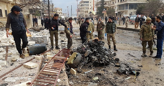 Afrin’de bomba yüklü araçla saldırı: 2 ölü, 23 yaralı