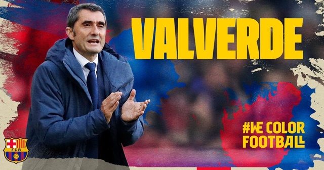 Barcelona, Valverde&#039;nin sözleşmesini uzattı