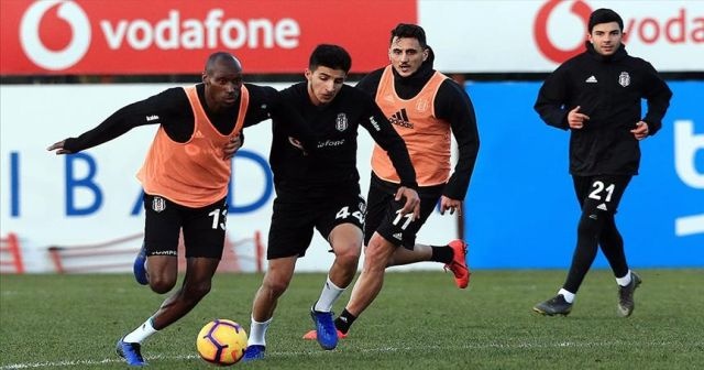 Beşiktaş, Fenerbahçe maçı hazırlıklarını sürdürdü