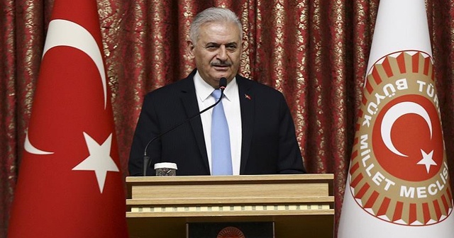 Binali Yıldırım Meclis Başkanlığı&#039;na veda etti