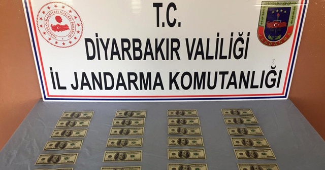 Diyarbakır’da 26 adet sahte 100 dolar ele geçirildi