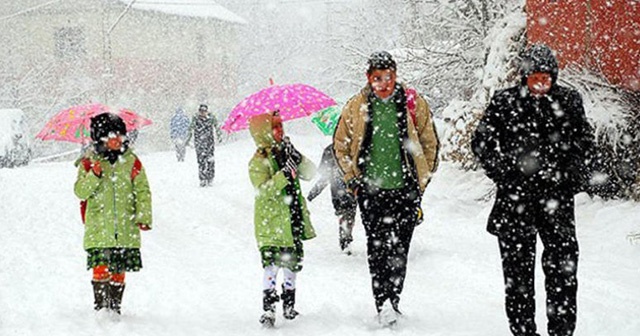 Eğitime kar engeli! Ahlat ve Tatvan'da yarın okullar tatil