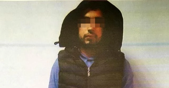 Hakimin aracına "PKK" yazıp kaçarken yakalandı