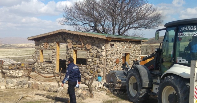 Kapadokya’da yıkımlar devam ediyor