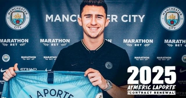 Manchester City Laporte ile uzattı