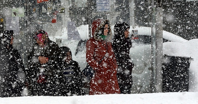 Meteoroloji 8 il için yoğun kar yağışı uyarısında bulundu