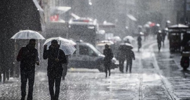 Meteoroloji&#039;den Marmara&#039;ya yağış uyarısı