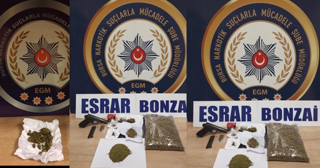 Narkotik polisinden uyuşturucu tacirlerine baskın