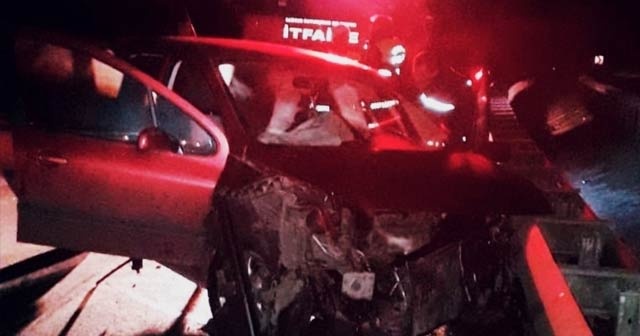 Samsun&#039;da trafik kazası: 1 ölü, 4 yaralı