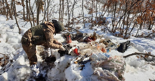 Şırnak&#039;ta PKK’nın 8 sığınağı imha edildi