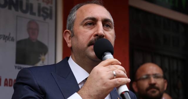 Adalet Bakanı Abdülhamit Gül: “Millet İttifakı FETÖ’nün şişirdiği balondur”