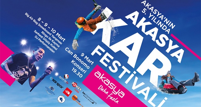 Akasya 5&#039;inci yaşına Kar Festivali ile girecek