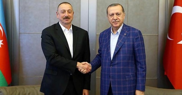 Aliyev&#039;den Cumhurbaşkanı Erdoğan&#039;a kutlama