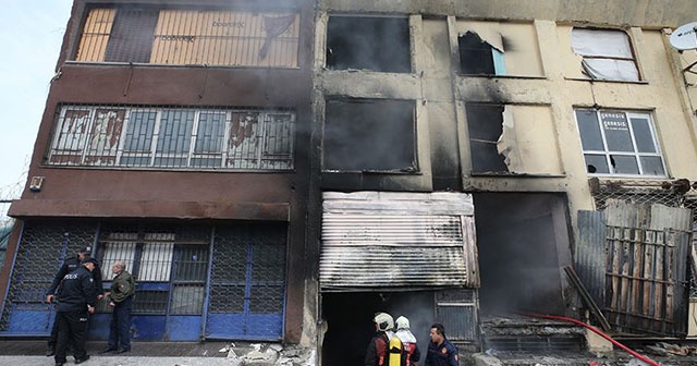 Ankara İskitler&#039;de metruk binada yangın: 5 kişi hayatını kaybetti