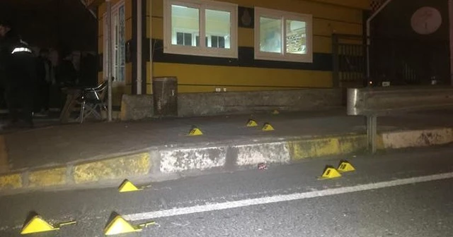 Avcılar’da taksi durağına silahlı saldırı