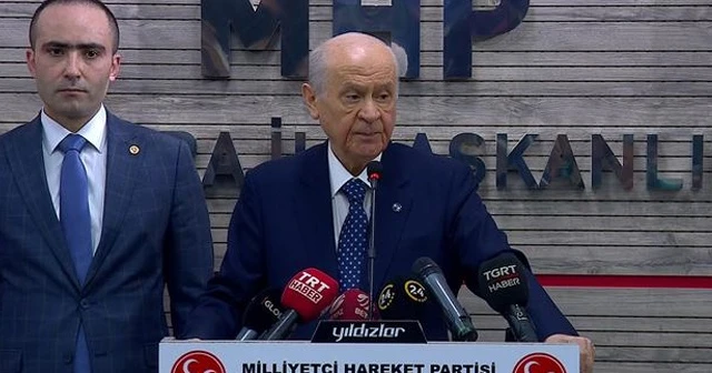 Bahçeli: HDP ile ittifak kuranlar 31 Mart&#039;ta milli şamarı yiyecekler