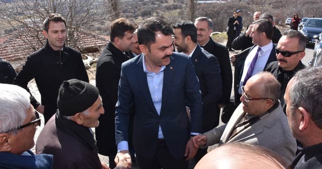 Bakan Murat Kurum ana ocağını ziyaret etti