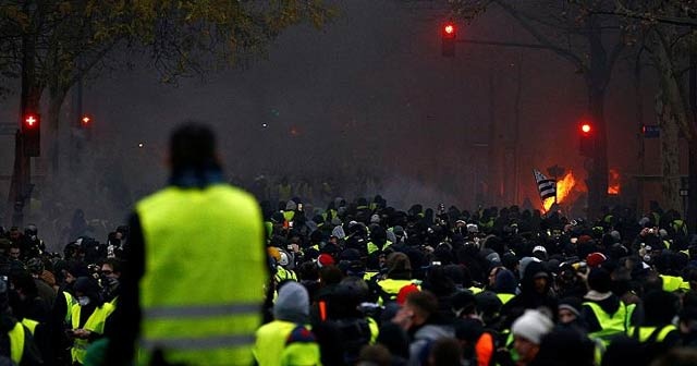 Belçika’da 70 Sarı Yelekli’ye gözaltı