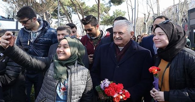 Binali Yıldırım, Üsküdar'da