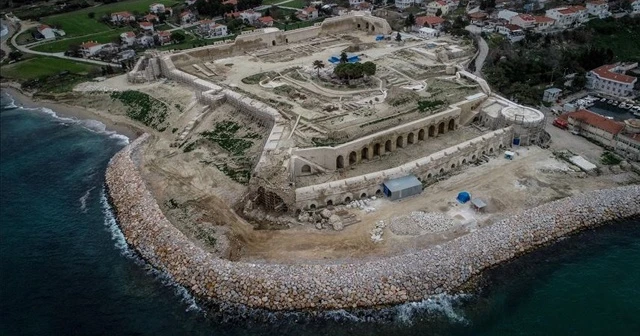 Boğazı savunan 360 yıllık kalede sona gelindi