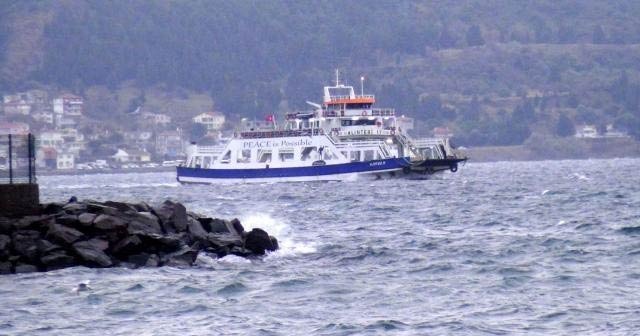 Çanakkale&#039;de ada seferlerine fırtına engeli