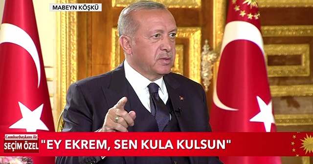 Cumhurbaşkanı Erdoğan: ‘Biz kula kul değiliz, sen kula kulsun&#039;