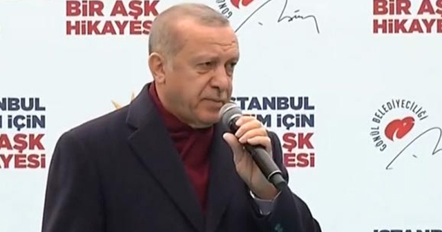 Cumhurbaşkanı Erdoğan: Haçlı bozuntularına sesleniyorum, başaramayacaksınız