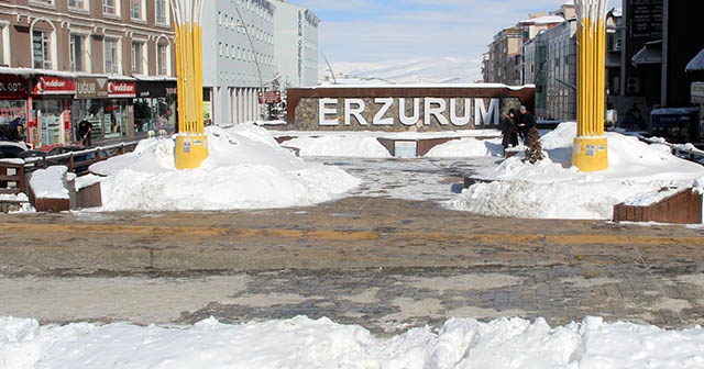 Doğu Anadolu buz kesti: Erzurum eksi 25