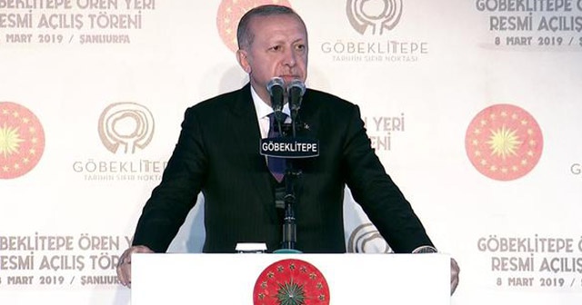 Göbeklitepe&#039;de tarihi gün! Açılışı Cumhurbaşkanı Erdoğan yaptı