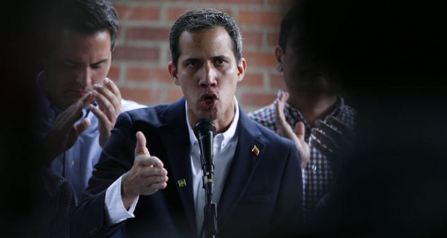 Guaido&#039;dan ABD’nin yaptırımlarına destek