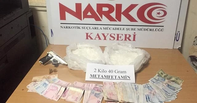 Kayseri polisinden uyuşturucu operasyonu: 5 gözaltı