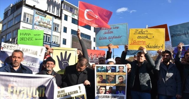 Malatya'da, Mısır'daki idamlar protesto edildi