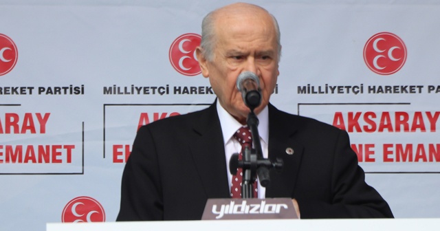 MHP lideri Bahçeli: CHP, PKK’nın kuyruğuna takılmış, FETÖ’nün vagonu olmuştur