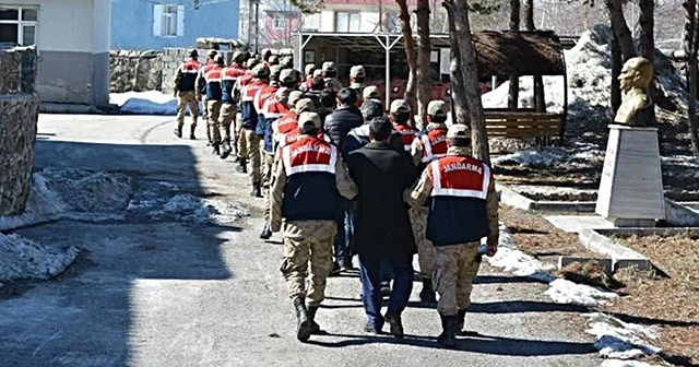 Muş’ta terör operasyonu: 31 gözaltı
