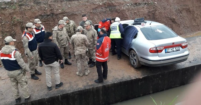 Siirt’e otomobil sulama kanalına uçtu: 1 ölü