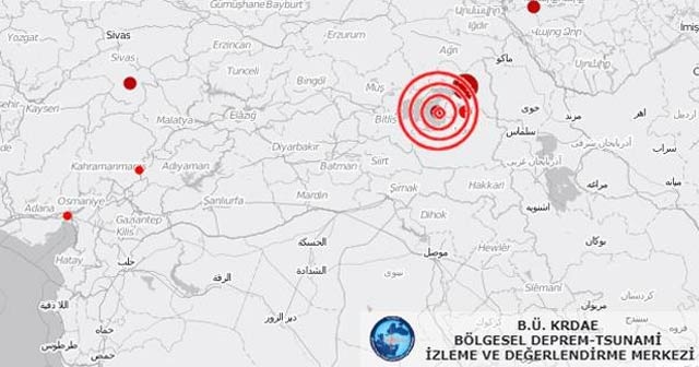 Son dakika: Van&#039;da deprem!