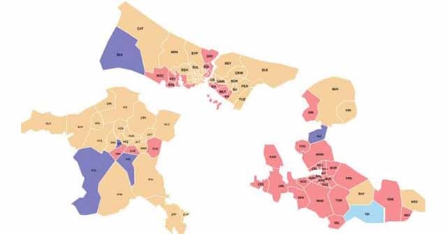 3 büyükşehrin belediye meclisleri netleşiyor