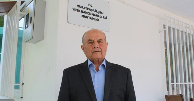 35 yıllık mahallenin 81 yaşındaki 42 yıllık muhtar dedesi